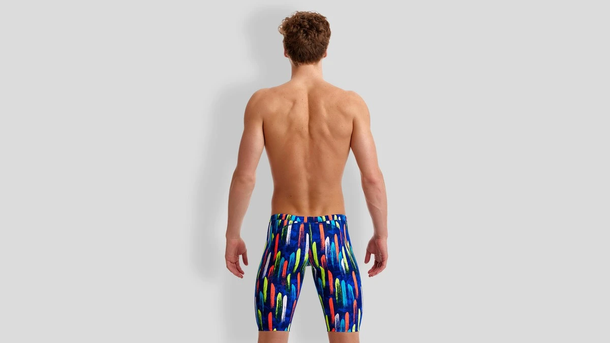 Funky Trunks Mens Training Jammers - Fire Cracker 2 Funky Trunks Mens Training Jammers - Fire Cracker - Image 2