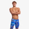 Funky Trunks Mens Training Jammers - Battle Blue