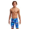Funky Trunks Boys Training Jammers - Battle Blue