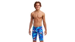 Funky Trunks Boys Training Jammers - Battle Blue