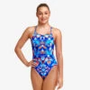 Funkita Girls Diamond Back One Piece - Mad Mirror