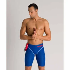 Arena Mens Powerskin Carbon Core FX Jammer - Ocean Blue
