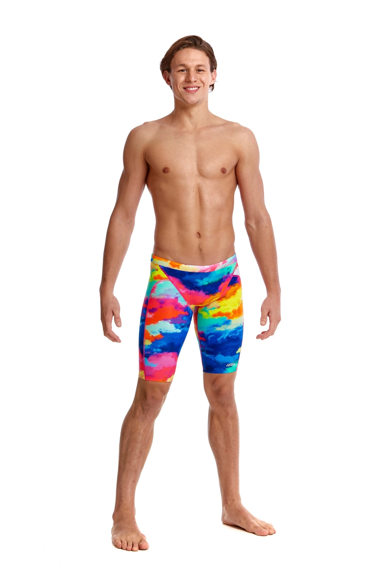 Funky Trunks Mens Training Jammers - Cumulus 1 Funky Trunks Mens Training Jammers - Cumulus
