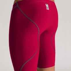 Arena Mens Powerskin ST 2.0 Jammer - Red -Swimming Equipment Sale 2a900 401 m pwskin st 20 jammer 005 o