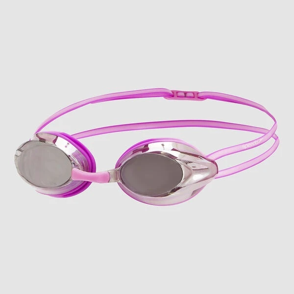 Speedo Junior Opal Mirror Goggles-Pink /Pink Splash 1 Speedo Junior Opal Mirror Goggles-Pink /Pink Splash