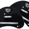 Arena Elite Finger Paddles - Black Silver