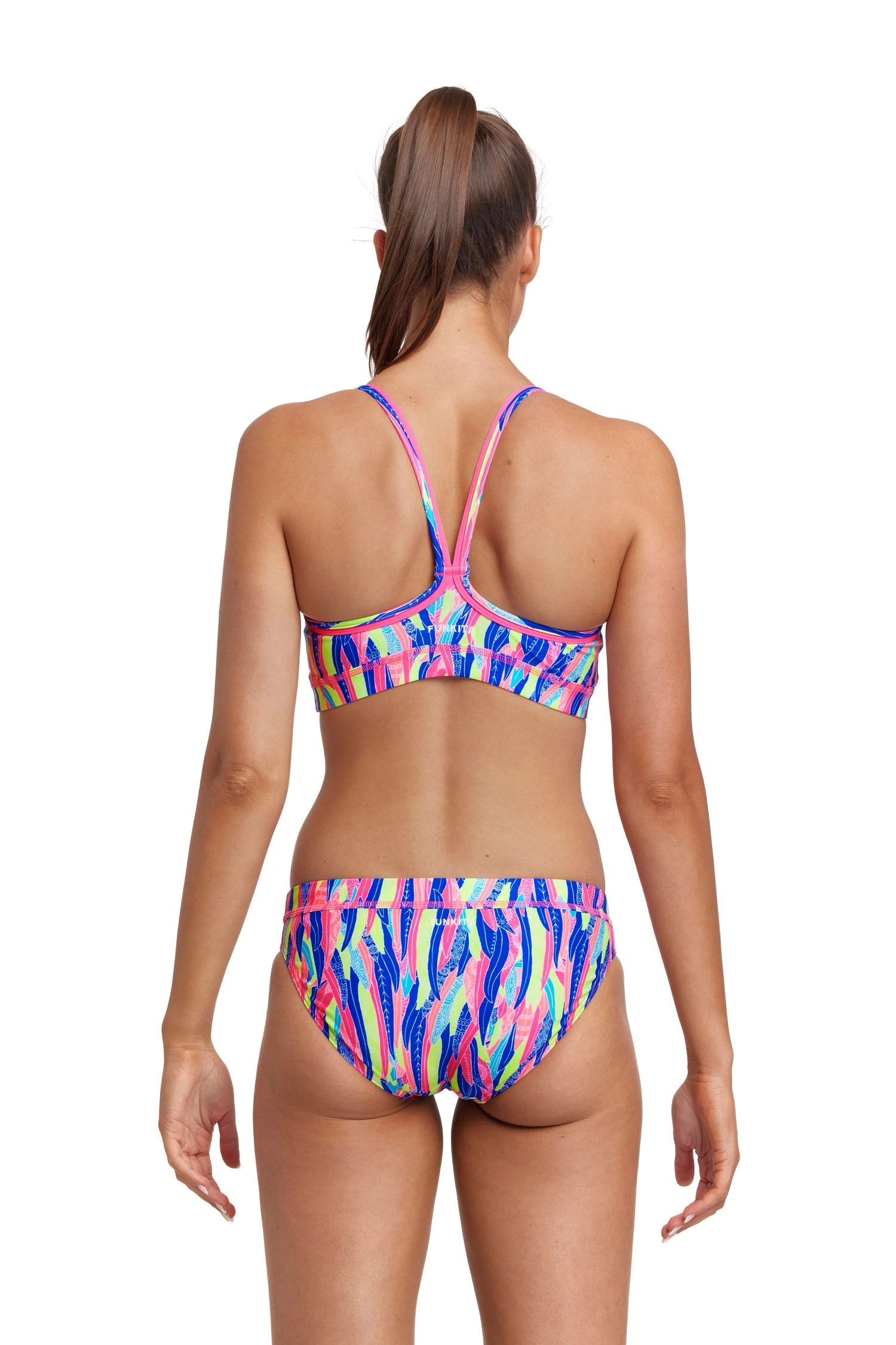 Funkita Ladies Sports Two Piece - Wing Tips 2 Funkita Ladies Sports Two Piece - Wing Tips - Image 2