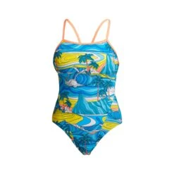 Funkita Ladies Eco Single Strap One Piece - Summer Bay -Swimming Equipment Sale FKS030L SUMMER BAY scaled