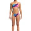Funkita Girls Racerback Two Piece - Fine Lines