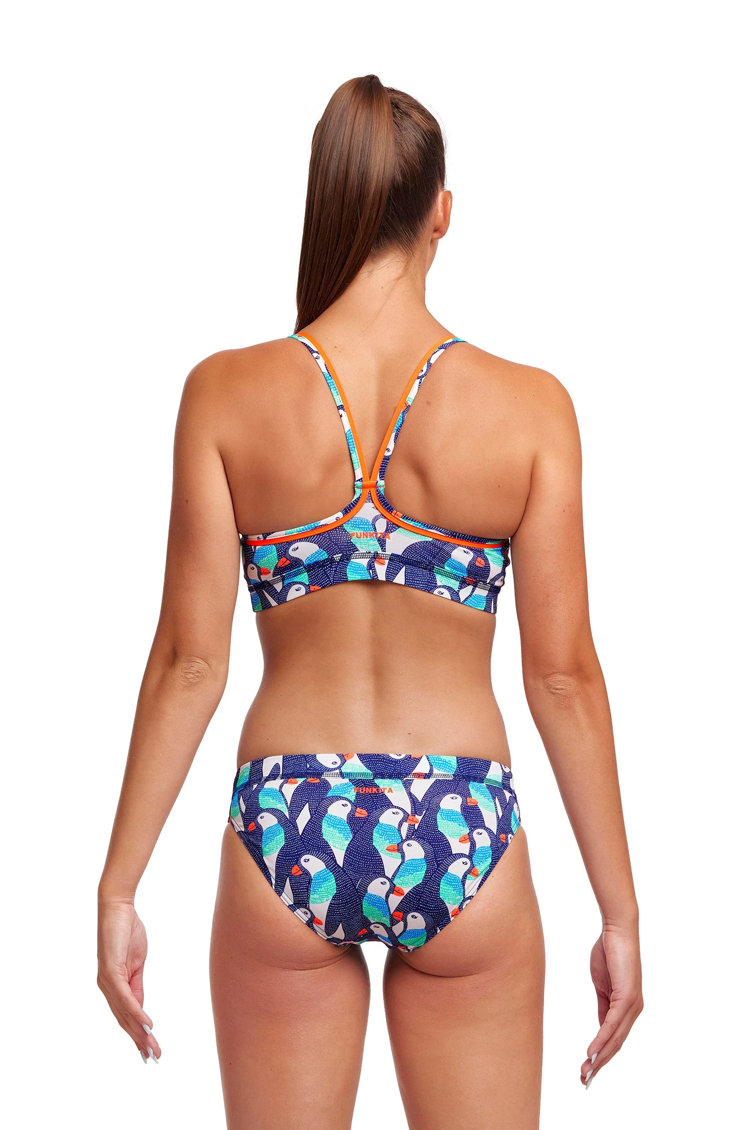 Funkita Ladies Sports Two Piece - Pengoo Parade 2 Funkita Ladies Sports Two Piece - Pengoo Parade - Image 2