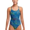 Funkita Ladies Diamond Back One Piece - Wires Crossed