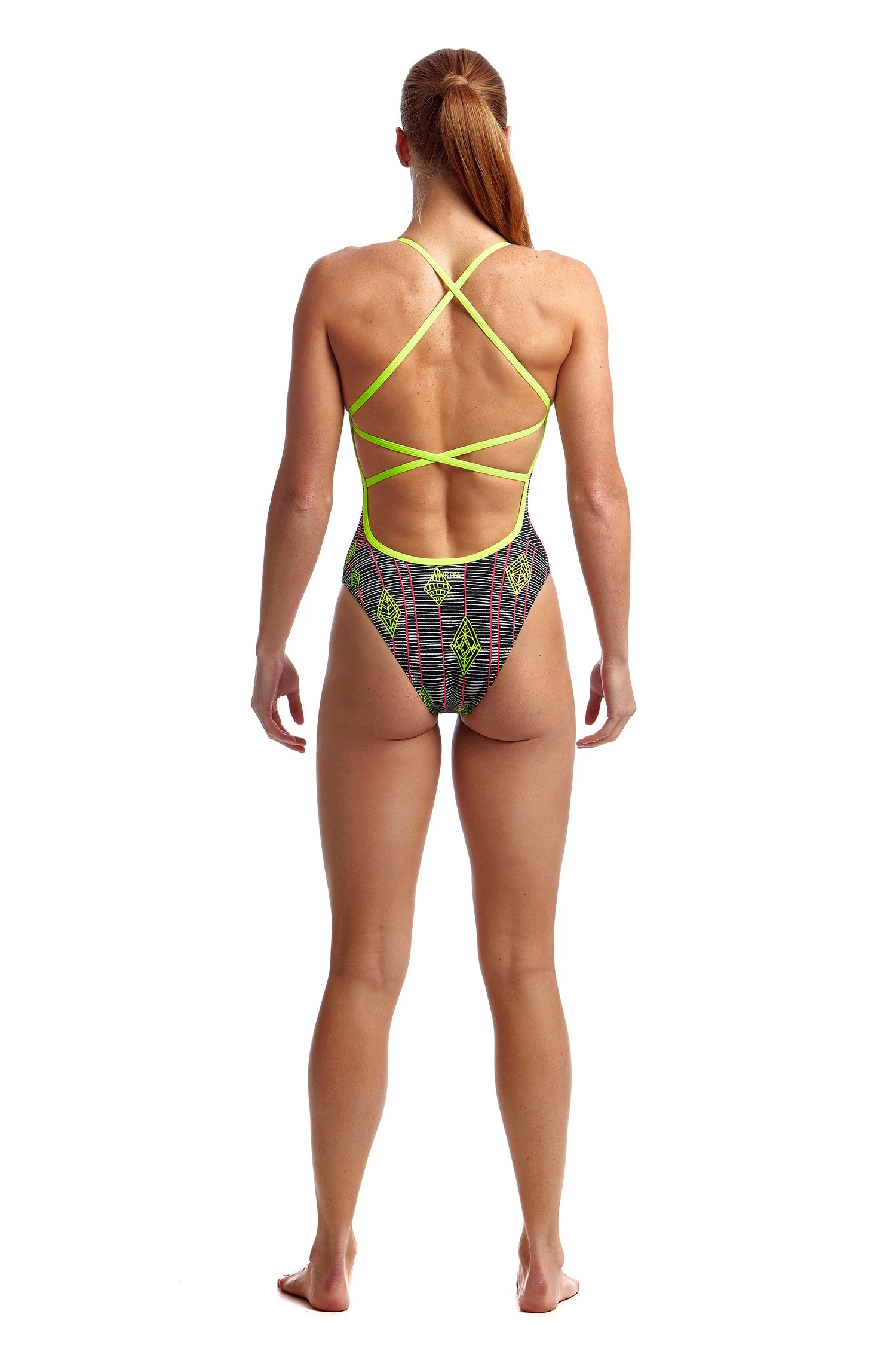 Funkita Ladies Strapped In One Piece - Kite Runner 2 Funkita Ladies Strapped In One Piece - Kite Runner - Image 2