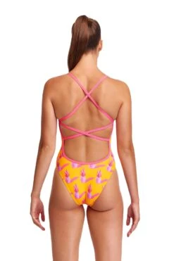 Funkita Ladies Strapped In One Piece - Pineapple Punch -Swimming Equipment Sale FS38L PINEAPPLE PUNCH 02