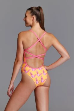 Funkita Ladies Strapped In One Piece - Pineapple Punch -Swimming Equipment Sale FS38L PINEAPPLE PUNCH 03
