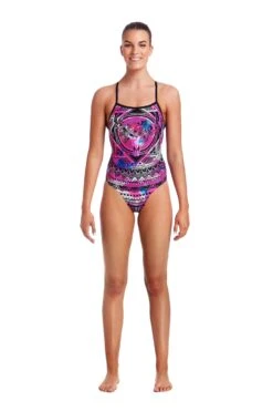 Funkita Ladies Strapped In One Piece - Skull Swim