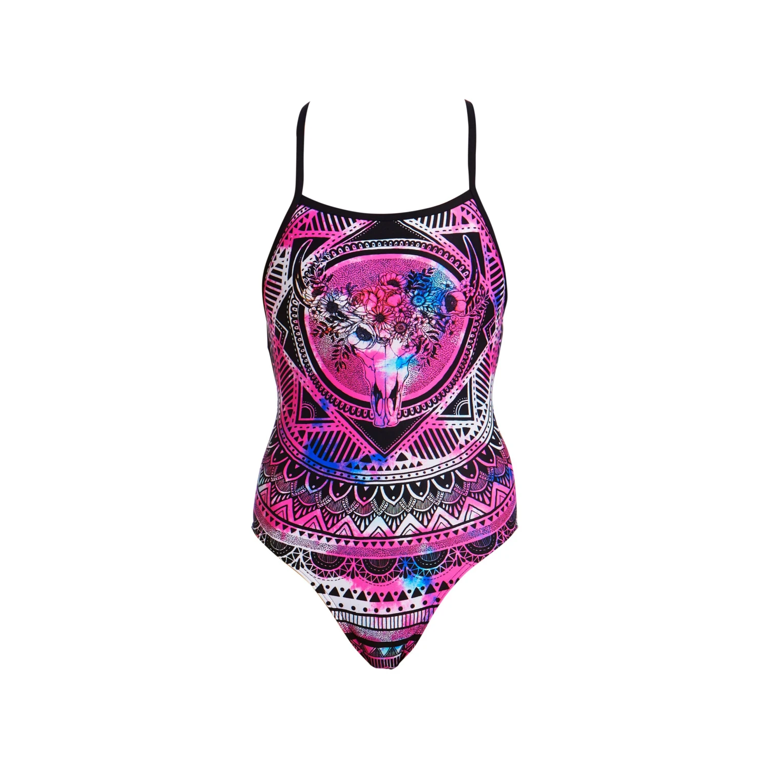 Funkita Ladies Strapped In One Piece - Skull Swim 4 Funkita Ladies Strapped In One Piece - Skull Swim - Image 4