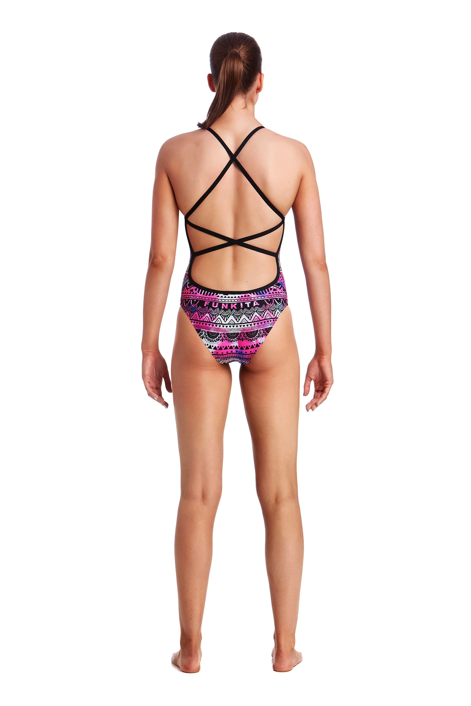 Funkita Ladies Strapped In One Piece - Skull Swim 2 Funkita Ladies Strapped In One Piece - Skull Swim - Image 2