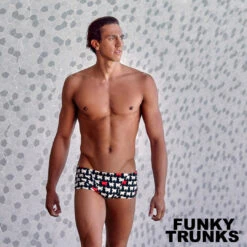 Funky Trunks Mens Classic Trunks - Angry Ram -Swimming Equipment Sale FT SOCIAL D2 18 031