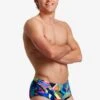 Funky Trunks Mens Classic Trunks - Bel Air Beats