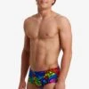 Funky Trunks Mens Classic Trunks - Cabbage Patch