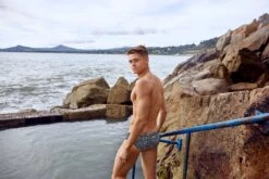 Funky Trunks Mens Classic Briefs - Black Widow -Swimming Equipment Sale FT35M BLACK WIDOW L1