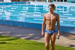 Funky Trunks Mens Classic Briefs - Check Republic -Swimming Equipment Sale FT35M CHECK REPUBLIC L1