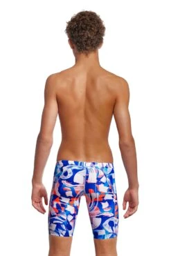 Funky Trunks Boys Training Jammers - Different Strokes 5 Funky Trunks Boys Training Jammers - Different Strokes -Swimming Equipment Sale FT37B DIFFERENT STROKES 02