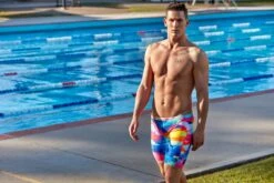 Funky Trunks Mens Training Jammers - Cumulus 9 Funky Trunks Mens Training Jammers - Cumulus -Swimming Equipment Sale FT37M CUMULUS L1