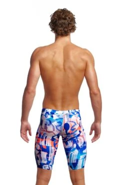 Funky Trunks Mens Training Jammers - Different Strokes -Swimming Equipment Sale FT37M DIFFERENT STROKES 02