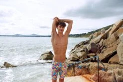 Funky Trunks Mens Training Jammers - Panel Pop -Swimming Equipment Sale FT37M PANEL POP L1