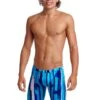 Funky Trunks Mens Training Jammers - Roller Paint