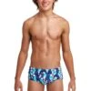 Funky Trunks Boys Sidewinder Trunks - Pengoo Parade