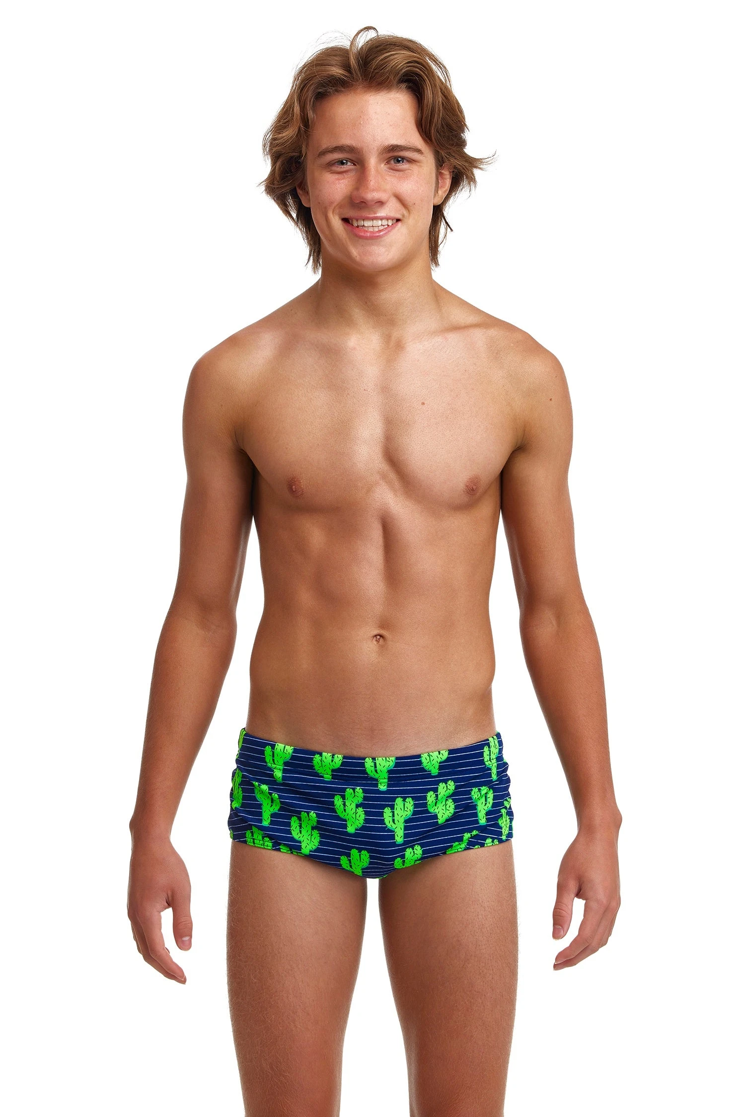 Funky Trunks Boys Sidewinder Trunks - Prickly Pete 1 Funky Trunks Boys Sidewinder Trunks - Prickly Pete