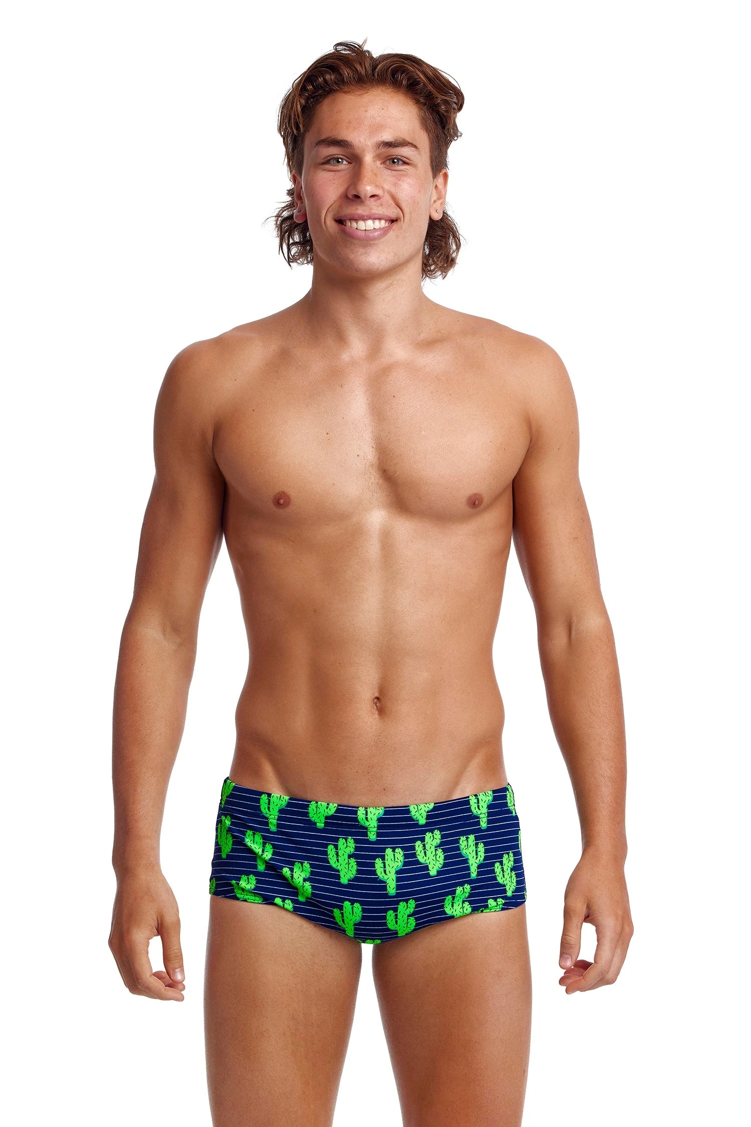 Funky Trunks Mens Sidewinder Trunks - Prickly Pete 1 Funky Trunks Mens Sidewinder Trunks - Prickly Pete