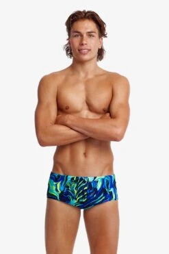 Funky Trunks Mens Sidewinder Trunks - Zeds Dead -Swimming Equipment Sale FTS010M ZEDS DEAD 03