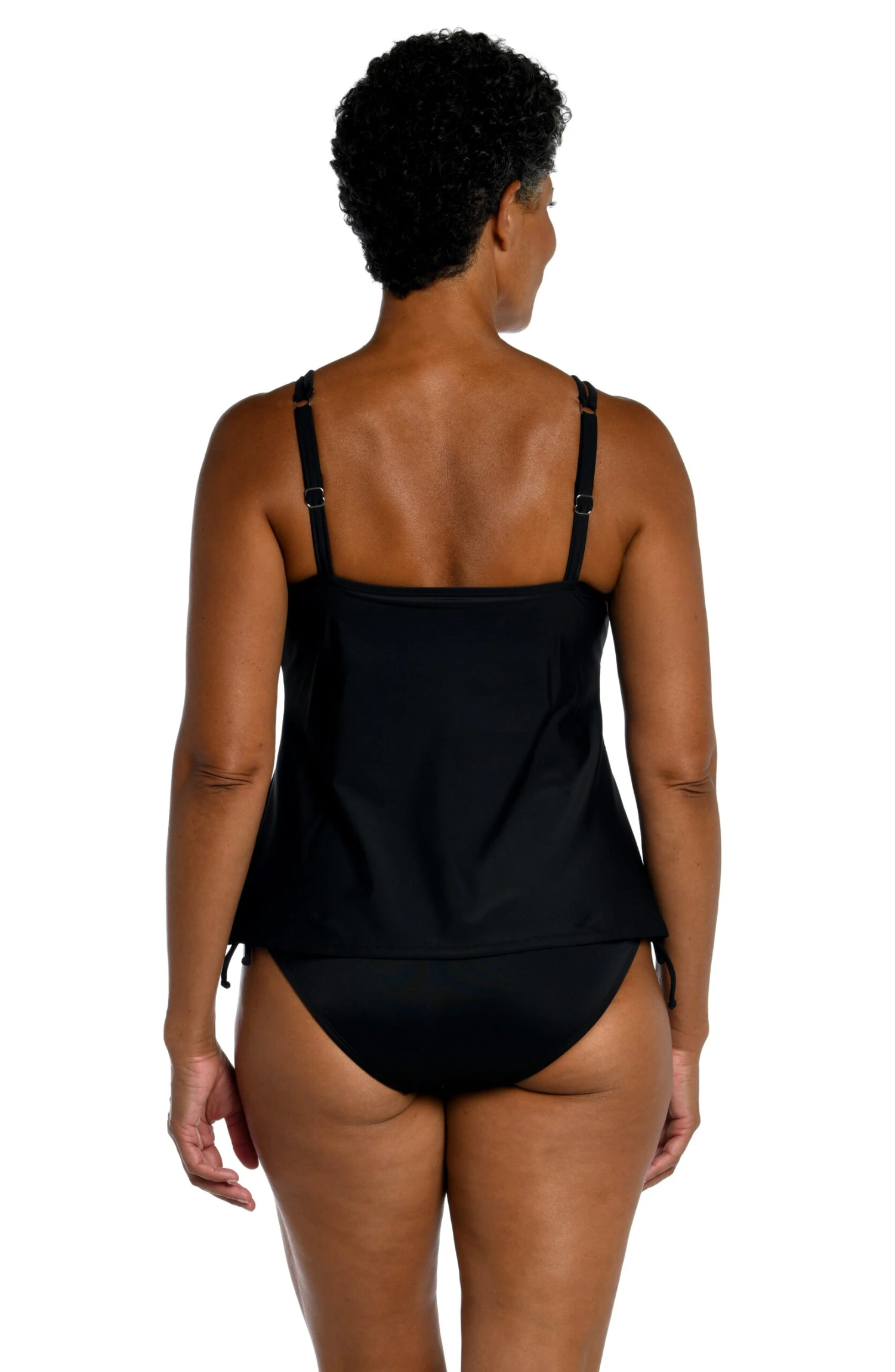 Ombre Animal High Neck Underwire Tankini Top - FINAL SALE 2 Ombre Animal High Neck Underwire Tankini Top - FINAL SALE - Image 2