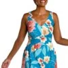Crafted Botanical Empire Swim Dress One Piece - FINAL SALE