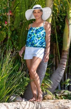 Electric Rose Blouson Underwire Tankini Top - FINAL SALE 5 Electric Rose Blouson Underwire Tankini Top - FINAL SALE -Swimming Equipment Sale MM3CQ61 MLT MM6NL53 WHT Shot 43 Shot 43 031 Web scaled