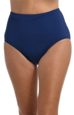 Solid Full Pant Bikini Bottom 12 Solid Full Pant Bikini Bottom -Swimming Equipment Sale MM6NK50NVY F scaled