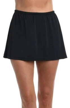 Solid Skirted Pant Bottom