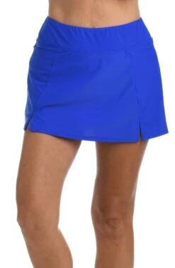 Solid Wide Band Skort Bottom -Swimming Equipment Sale MM6NK56COB F1 scaled