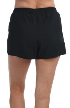 Solid Woven Boardshort Bottom -Swimming Equipment Sale MM6NL53BLK B1 scaled