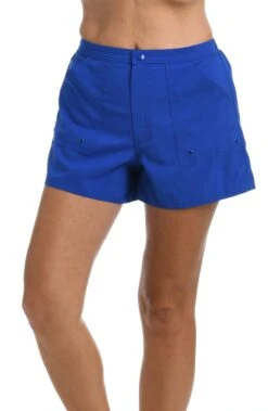 Solid Woven Boardshort Bottom -Swimming Equipment Sale MM6NL53COB F1 scaled