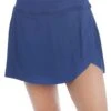 24th & Ocean Solid Petal Skort Swim Bottom