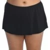 24th & Ocean Solid Skirted Swimsuit Bottom (Plus Size)