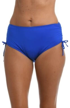 24th & Ocean Solid Mid Waist Side Tie Hipster Bikini Bottom -Swimming Equipment Sale TF9G695 SAP F2 scaled