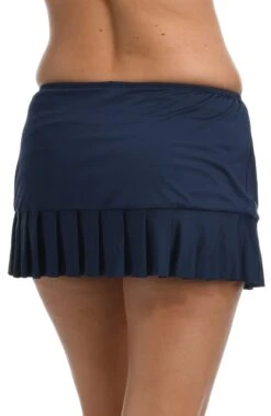 24th & Ocean Solid Mid Waist Skirted Swim Bottom -Swimming Equipment Sale TF9G697 MID B scaled