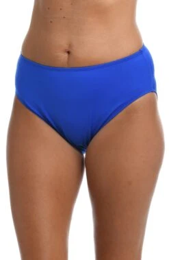24th & Ocean Solid Mid Waist Hipster Bikini Bottom -Swimming Equipment Sale TF9G699 SAP F scaled