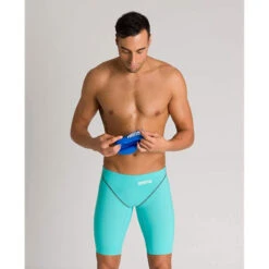 Arena Mens Powerskin ST Jammer - Aquamarine