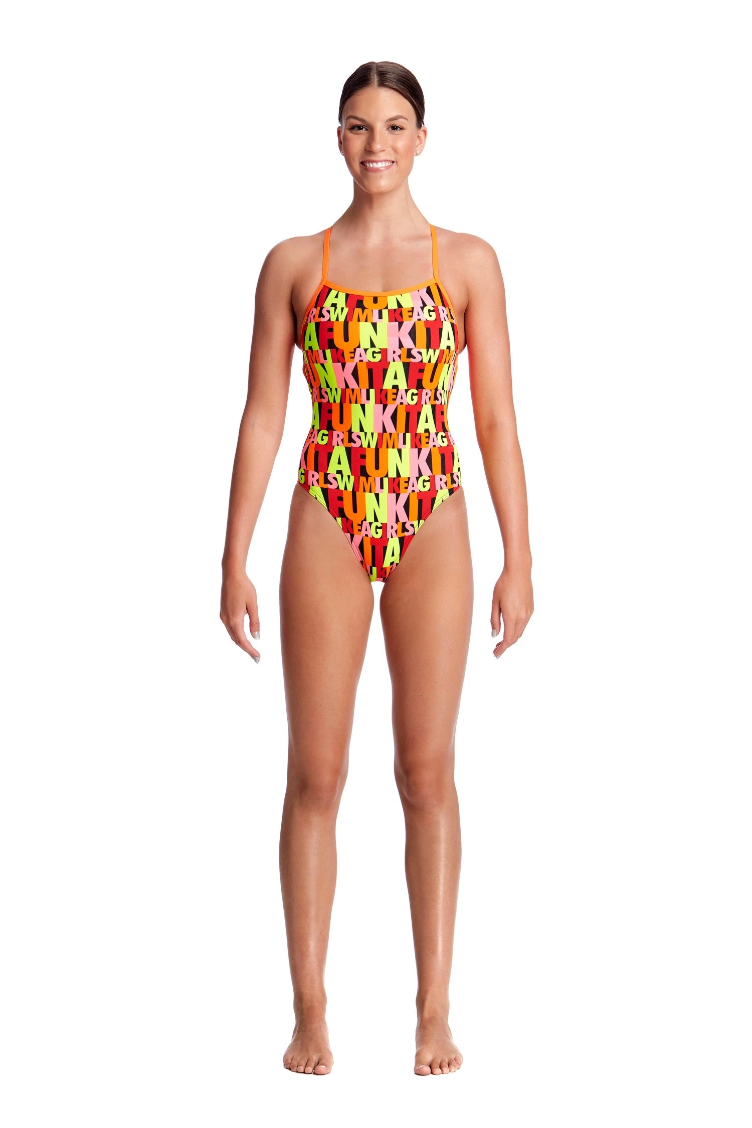 Funkita Ladies Strapped In One Piece - Swim Girl Swim 1 Funkita Ladies Strapped In One Piece - Swim Girl Swim